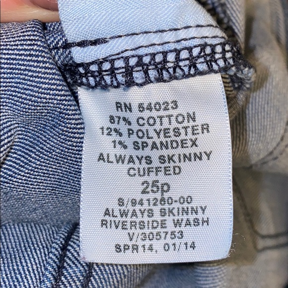 GAP 1969 Women’s Always Skinny Cuffed Jeans - Picture 4 of 5